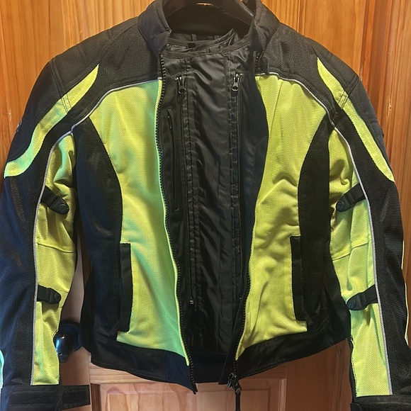TOURMASTER “Intake Air 4” Textile Hi-Viz Women’s Motorcycle Jacket - Picture 14 of 16